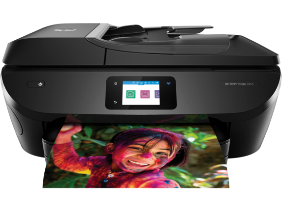 Inkjet All-in-One Printers, HP ENVY Photo 7855 All-in-One Printer w/ 4 months free ink through HP Instant Ink