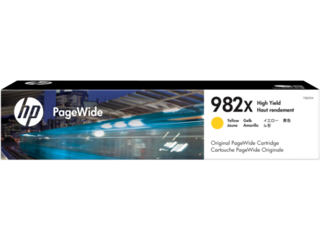 HP 982X High Yield Yellow Original PageWide Cartridge, T0B29A