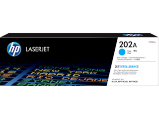 HP 202A Cyan Original LaserJet Toner Cartridge, CF501A