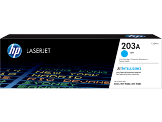 HP LaserJet Print Cartridge, 203A, Cyan