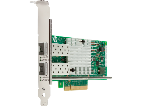 Image for Intel X550 10GBASE-T Dual Port NIC from HP2BFED