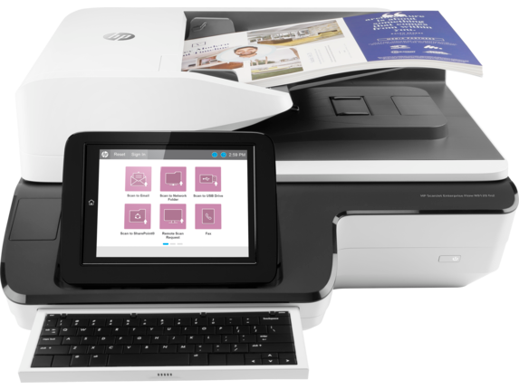 Scanners, HP ScanJet Enterprise Flow N9120 fn2 Document Scanner