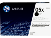 HP 05X CE505X nagykapacitású fekete toner / festékkazetta Laserjet P2055 sorozat nyomtatóihoz (6500 old.)