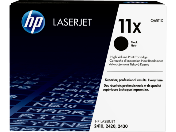 Image for HP 11X High Yield Black Original LaserJet Toner Cartridge from HP2BFED