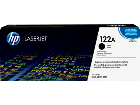Suprimentos para impressão LaserJet HP 122