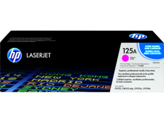 HP 125A Magenta Original LaserJet Toner Cartridge, CB543A