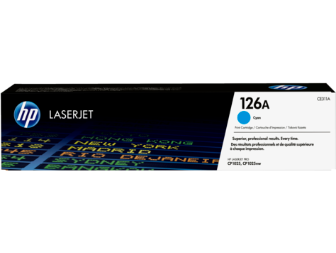 HP 126A CE311A CP1025 M175 M275 LaserJet ciánkék toner / festékkazetta (1000 old.)