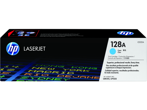 128A Cyan Original LaserJet Toner Cartridge (CE321A) | HP®
