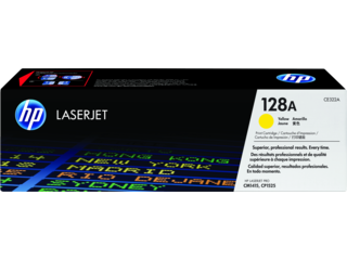 cartucho Tiranía escapar HP® 128A Yellow LaserJet Toner Cartridge (CE322A) | HP® US Official Store