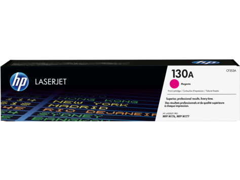 HP 130A CF353A bíbor toner / festékkazetta LaserJet M176 M177 1000 oldal