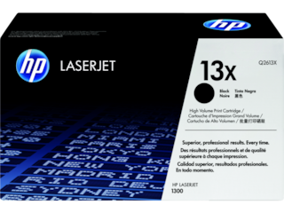 HP 13X High Yield Black Original LaserJet Toner Cartridge, Q2613X