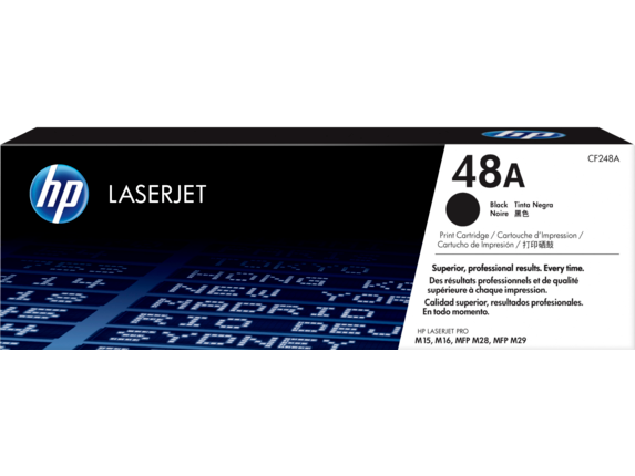 Skraldespand æstetisk Bedrag HP® 48A Black Original LaserJet Toner Cartridge (CF248A)