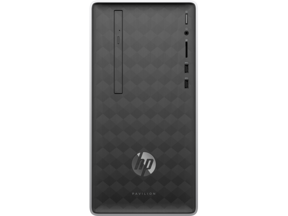 HP Pavilion 590-p0035t Desktop Computer, 8th Gen Core i5, 12GB RAM, 1TB HDD + 128GB SSD