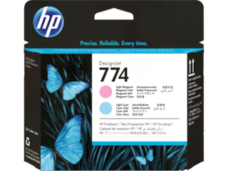 HP 774 Light Magenta/Cyan DesignJet Printhead, P2V98A