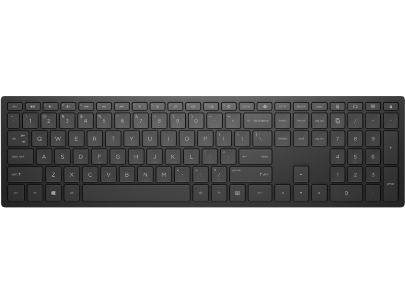 HP draadloos toetsenbord 600 zwart | HP® België