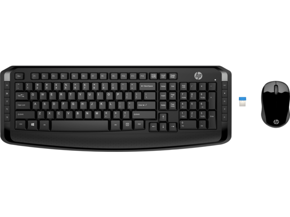 HP Wireless Keyboard And Mouse 300 HP Official Store