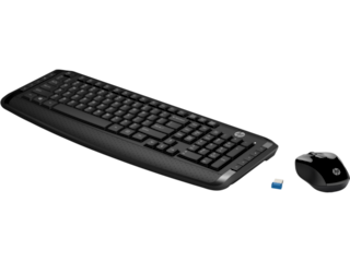 HP M24f 23.8" Monitor, Wireless Keyboard and Mouse Bundle
