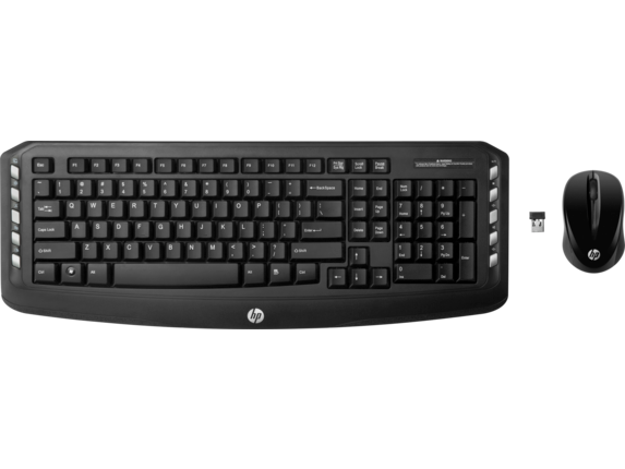 Как подключить клавиатуру hp wireless keyboard and mouse 200