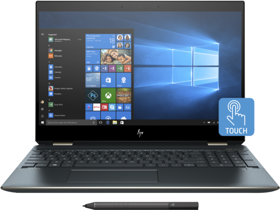 HP Home Laptop PCs, HP Spectre x360 Laptop - 15t touch