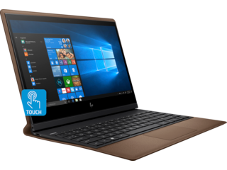 Leather shop laptop hp