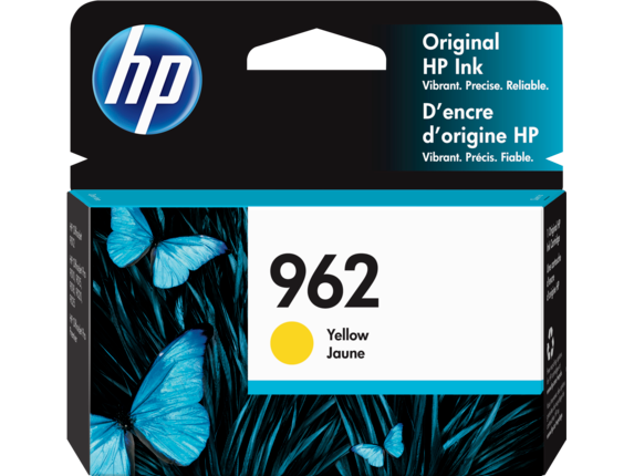 HP® 962 Yellow Original Ink Cartridge (3HZ98AN#140)