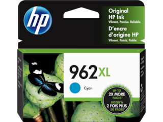 HP 962XL High Yield Cyan Original Ink Cartridge, 3JA00AN#140