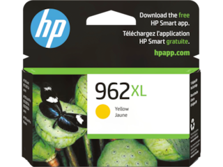 HP 962XL High Yield Yellow Original Ink Cartridge, 3JA02AN#140