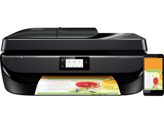 hp officejet 5200 all in one series how to fax