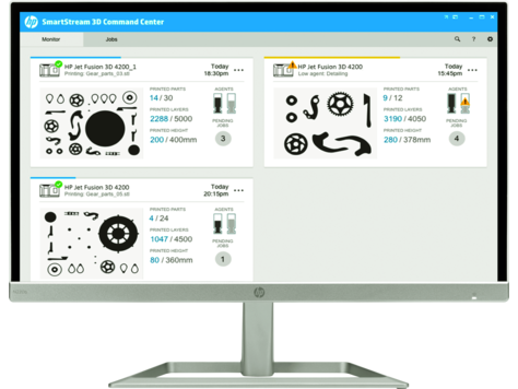 HP SmartStream-software voor HP Jet Fusion 3D printers