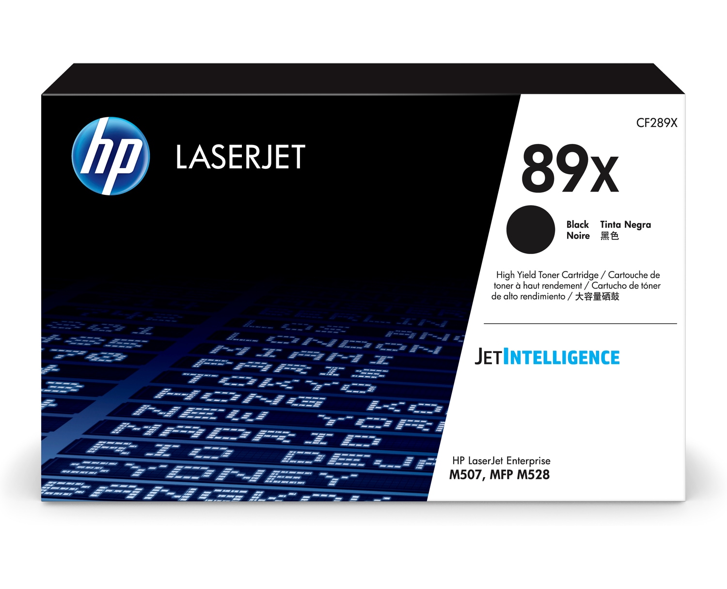 HP 89X (CF289X) HIGH YIELD BLACK ORIGINAL LASERJET TONER CARTRIDGE