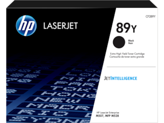 HP 89Y Extra High Yield Black Original LaserJet Toner Cartridge, CF289Y