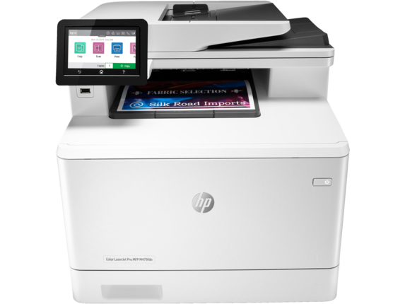 Laser Multifunction Printers, HP Color LaserJet Pro MFP M479fdn Certified Refurbished