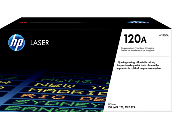 HP Laser Toner Cartridges and Kits, HP 120A Original Laser Imaging Drum, W1120A