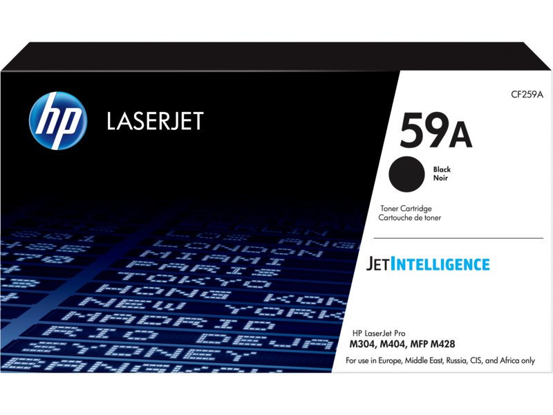 HP 59A Black Original LaserJet Toner Cartridge, EMEA