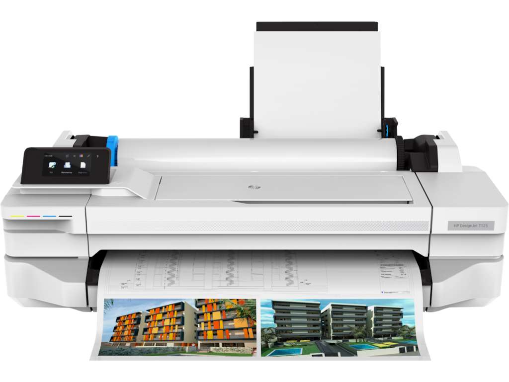 Hp designjet t125 обзор