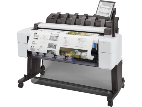 HP 3XB78A DesignJet T2600 36-in PostScript Multifunction Printer