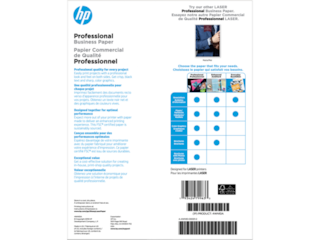 HP Professional Business Paper, Glossy, 52 lb, 8.5 x 11 in. (216 x 279 mm), 150 sheets 4WN10A