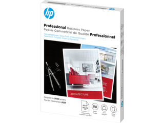 HP Business Glossy, 52 lb, 8.5 x 11 in. (216 x 279 mm), 150 sheets 4WN10A