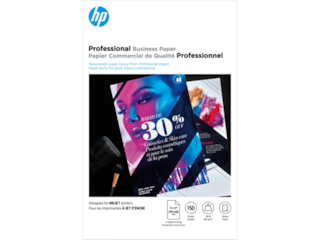 HP Professional Business Paper, Glossy, 48 lb, 11 x 17 in. (279 x 432 mm), 150 sheets CG932A