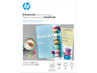 HP Enhanced Business Paper, Matte, 40 lb, 8.5 x 11 in. (216 x 279 mm), 150 sheets Q6543A - Center