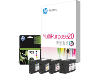 HP 952 Office Value Pack-150 sht/8.5 x 11 in, 4WN16A HP 952 Office Value Pack-150 sht/8.5 x 11 in, 4WN16A