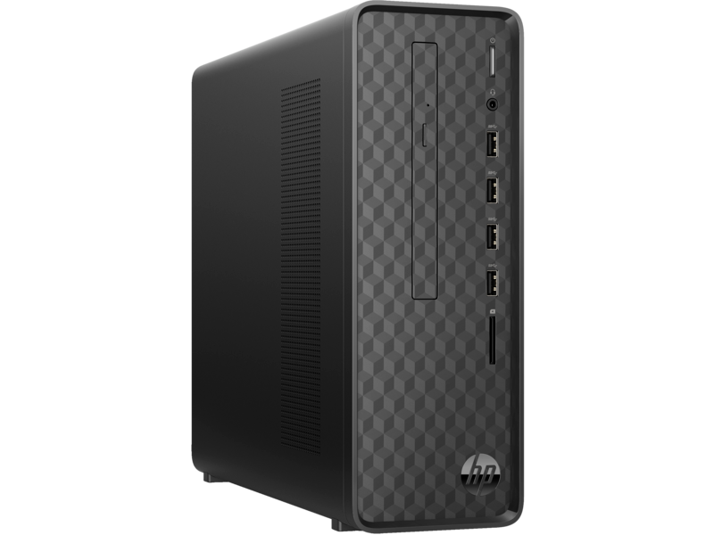 19C2 - HP Slim Desktop PC (Dark Black, Intel, ODD)
