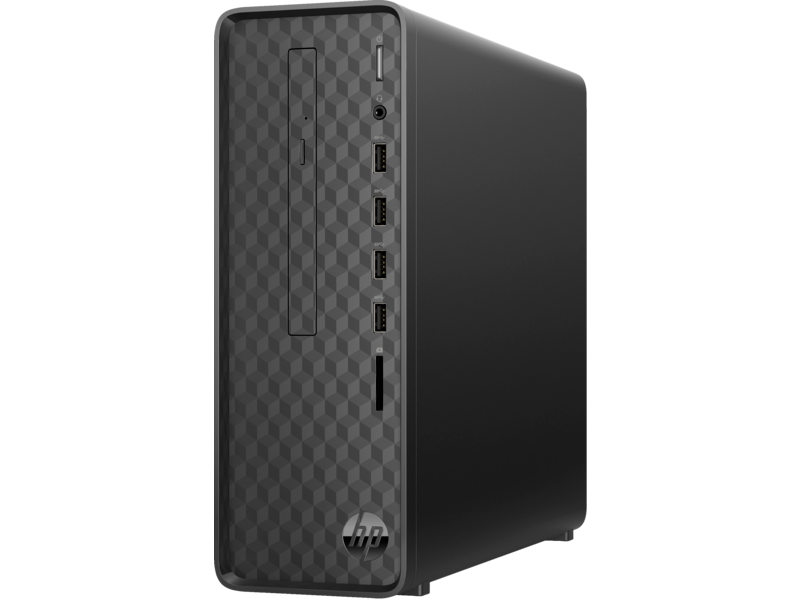 19C2 - HP Slim Desktop PC (Dark Black, Intel, ODD)