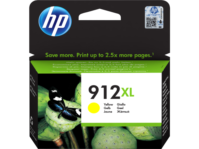 HP 912 Noir(e) / Cyan / Magenta / Jaune Value Pack