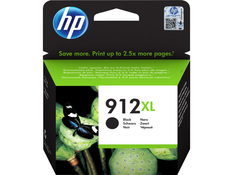 Original Ink Cartridge HP 912XL Cyan 10ml ~ 825 Pages