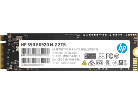 HP EX920M.2 2TBソリッドステートドライブ