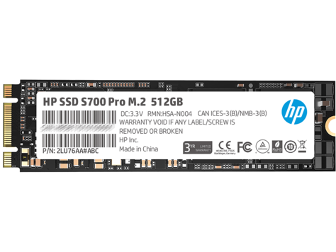 HP S700 PRO M.2 512GB Solid State Drive | HP® Support