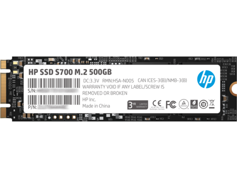 HP S700 M.2 500 GB Katı Hal Sürücüsü