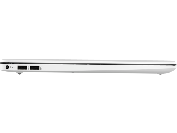 19C2 - HP 15-inch Laptop PC (15, Snowflake White, no ODD, no FPR) Left profile