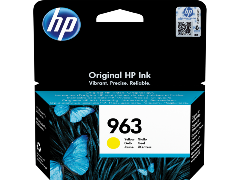 Printer 4 in 1 HP Officejet Pro 9012 + cartridge HP 963 black on